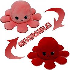 Shxx The Reversible Octopus Plush Toy Expresses Your Mood Without A Word! Xq-jy05