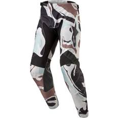 Motorcykeludstyr Alpinestars Crossbukser Racer Tactical, Iron Camo/Dust Grå