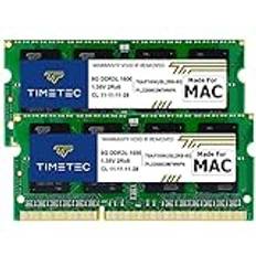 TIMETEC Hynix IC compatible with Apple 16GB Kit 2x8GB DDR3L 1600MHz PC3-12800 SODIMM Memory Upgrade For MacBook Pro, iMac, Mac mini/Server