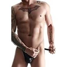Demoniq Black Thong XL - Black
