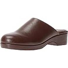 Faux Leather - Women Clogs Amazon Essentials Damen Clog, Kastanienbraun Kunstleder