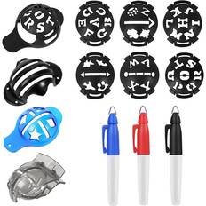 Ball Marker,Color Line Markers Pens, Triple Track Ball Marking Alignment