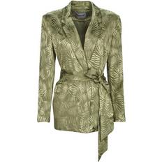 Guess Vrouw Blazers Guess Holly Belted Blazer - Kaki