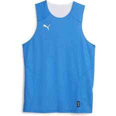 Wedstrijdshirts Puma Hoops team Reverse jersey, electric blue lemonade