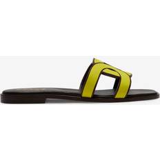 Tod's Tofflor & Sandaler Tod's Leather slides yellow