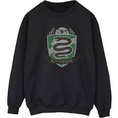 Truien Harry Potter Slytherin Chest Badge Sweatshirt Black