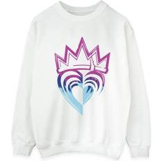 Disney Descendants Pink Crown Sweatshirt White