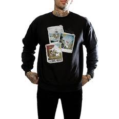Disney Frozen Mens Olaf Polaroid Sweatshirt - Noir