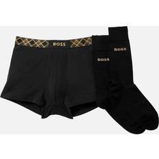 HUGO BOSS Stretch Underwear HUGO BOSS Underwear Trunks And Socks Set Black