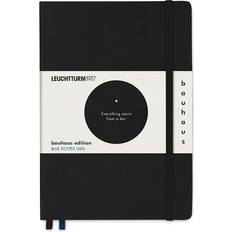 Leuchtturm1917 Leuchtturm1917 Bauhaus Dotted Medium A5 Black