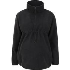 Maternidad y Lactancia Mountain warehouse Womens/Ladies Cosy Sherpa Half Zip Maternity Fleece Top Black