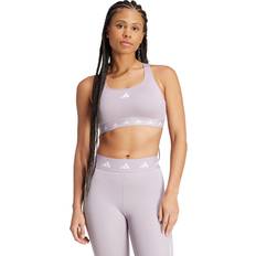 Adidas Oui Soutiens-gorge Adidas Powerreact Training Medium-Support Techfit Bra - Blanco