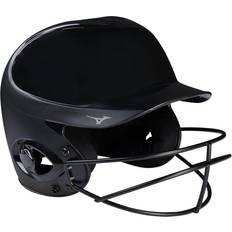 Mizuno Adult MVP Softball Batting Helmet, Small/Medium, Black