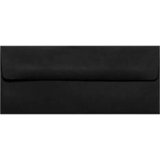 LUX #10 Envelopes, Peel & Press Closure, Midnight Black, Pack Of 1,000