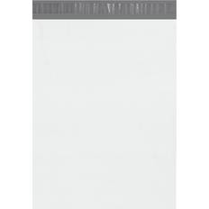 Partners Brand Partners Brand 14-1/2" x 19" Poly Mailers With Tear Strips, White, Case Of 500 Mailers