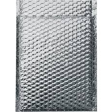 Mailers Partners Brand 10" x 10.5" Cool Shield Self-Sealing Bubble Mailer, 3/16" Silver, 100/Case INM1010 Gray