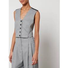 By Malene Birger Bettas Woven Waistcoat DK 36/UK Grey