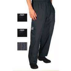 Unisex Work Pants Chef Revival Unisex Black Chef Cargo Pants