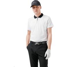 J.Lindeberg T-shirts & Tank Tops J.Lindeberg J. Lindeberg Brayden Mens Golf Polo, WHITE 0000