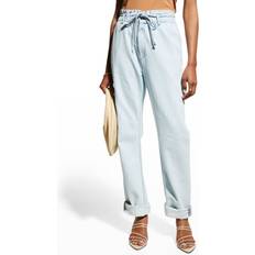 Modal Broeken Rag & Bone Paperbag Straight Pant