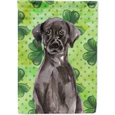 Garden & Outdoor Environment Caroline's Treasures Caroline's Treasures BB9538GF Black Labrador St. Patrick's Flag Garden