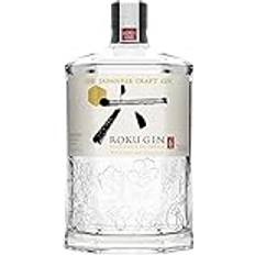 Roku Gin Beer & Spirits Roku Gin 6 japanische Botanicals Meisterhaft destilliert Japan für perfekt ausbalancierten Geschmack, 43% Vol 700ml Einzelflasche