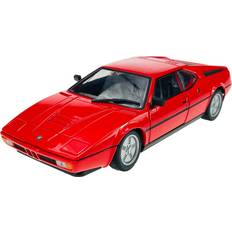 Welly Welly BMW M1 E26 RED 1:24 Die Cast Metal Model New in Box 17cm