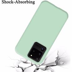 Accessori per cellulari Cadorabo Case for Samsung Galaxy S20 ULTRA Cover Protection TPU Silicone Gel Green