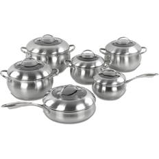 Sq Professional Lustro 6 Pieces Cookware Set with lid