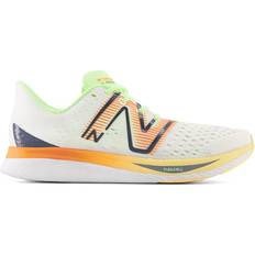 New Balance Damen FuelCell SuperComp Pacer in Weiß/Orange/Grün, Synthetic, Größe