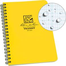 Weatherproof Side-Spiral Notebook 4.5/8 x 7 Yellow Cover