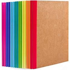 Brown Notepads Feela Pack Kraft Notebooks A5
