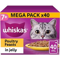 Whiskas Whiskas 7+ Poultry Jelly Senior Cat Food