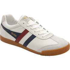 Gola Shoes Gola Mens Harrier Leather Trainers Shoes