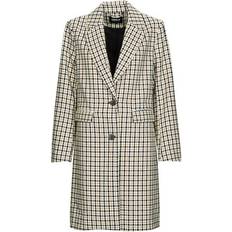 Multicoloured Coats Only Coat ASTRID CHECK COAT CC OTW