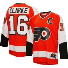 NHL Game Jerseys Mitchell & Ness M&N Blue Line Bobby Clarke Philadelphia Flyers 1974 Jersey