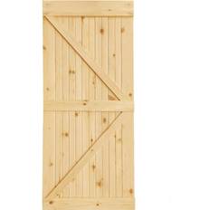 Cheap Doors Barn Door Kimberly Bay Flush Solid K-Bar Core S 0502-Y (x80.3")