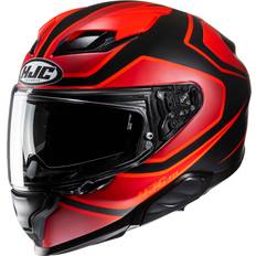 HJC F71 Idle Integralhjälm - Svart/Röd