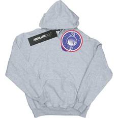 Nasa Classic Insignia Chest Logo Hoodie Grey