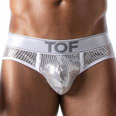 Silver - Women Knickers TOF Paris Star Briefs Silver