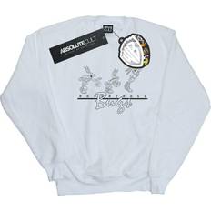 Basketball Jumpers Looney Tunes Basketball Bugs Sweatshirt White