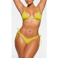 Yellow Bikini Bottoms SKIMS Dipped Tie Bottoms Yellow Signature