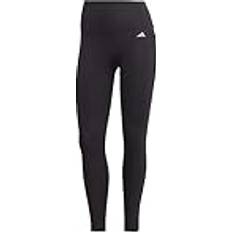 Elastane/Lycra/Spandex Leggings Adidas Leggings 7/8 Optime Stash Pocket High-Waisted - Black