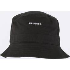 Superdry Dame Tilbehør Superdry Black Gwp Code Bucket Hat