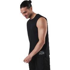 Hombre - Lino Camisetas de tirantes Frontier Zodiac Tank Black Male