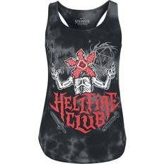 Tanktops Stranger Things Tanktop Hellfire Club till Damer multifarvet