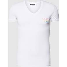 Emporio Armani Tops Emporio Armani Rainbow T-Shirt White