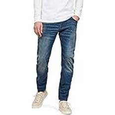 G-STAR RAW herr Jeans Arc 3D Slim Blå arbetare blå bleknad A088-a888 26L