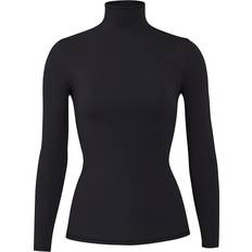 SKIMS Fits Everybody Turtleneck Top - Onyx