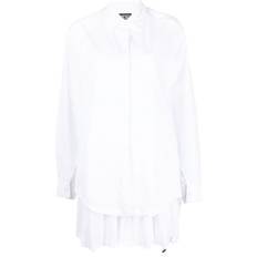 Diesel Women Shirts Diesel extra-fabric-detail shirt women Cotton White